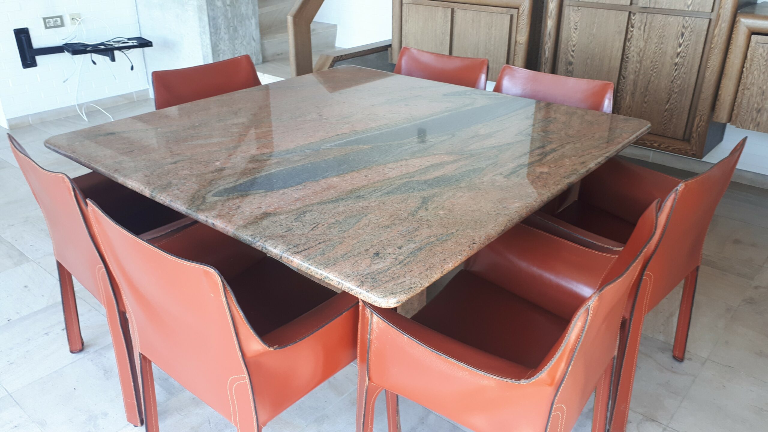 Marmeren Eettafel | te koop IDEEE Tweedehands Design meubels